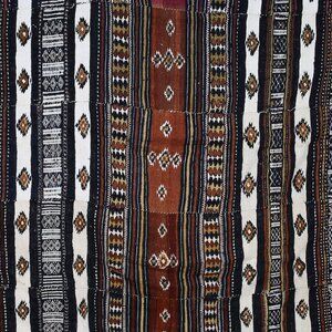 Rare Early 20th Century Khasa Arkilla Kerka Hand Woven Bridal Blanket Ma…